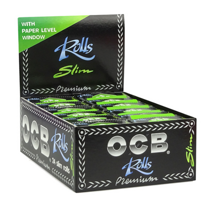 OCB Rolls Schwarz Premium Slim, 4 Meter