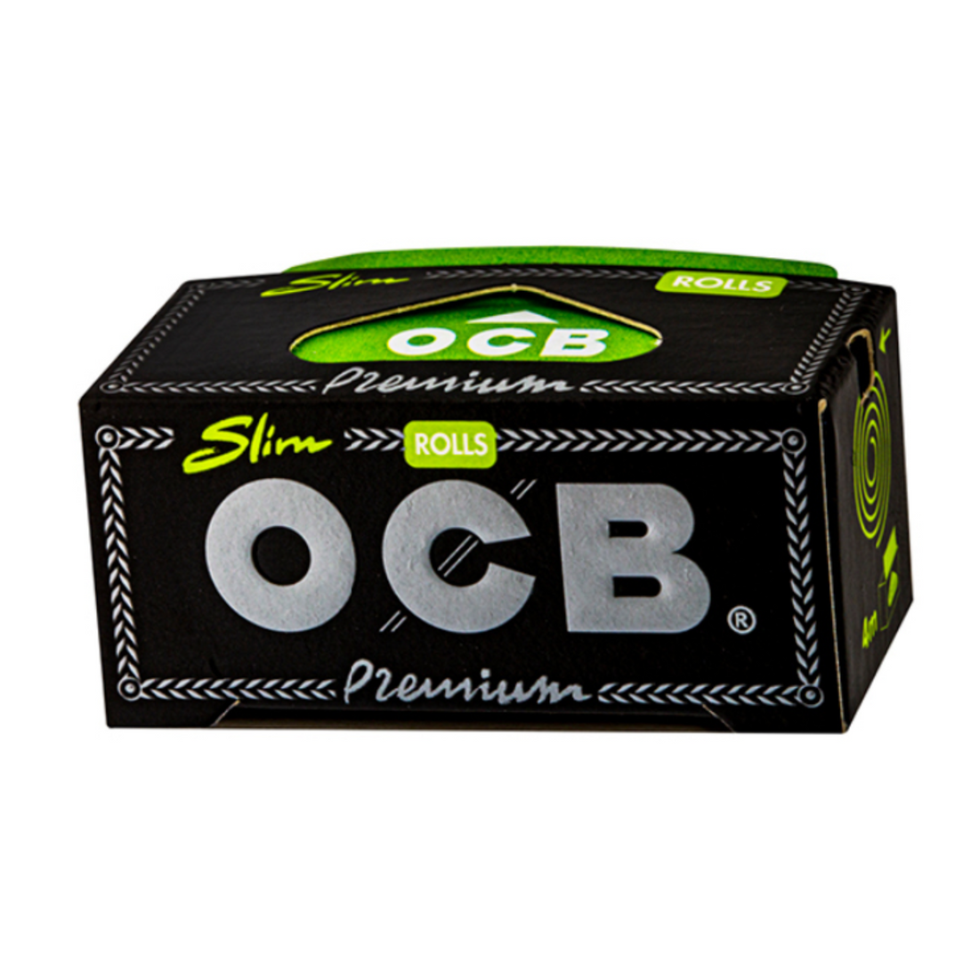 OCB Rolls Schwarz Premium Slim, 4 Meter